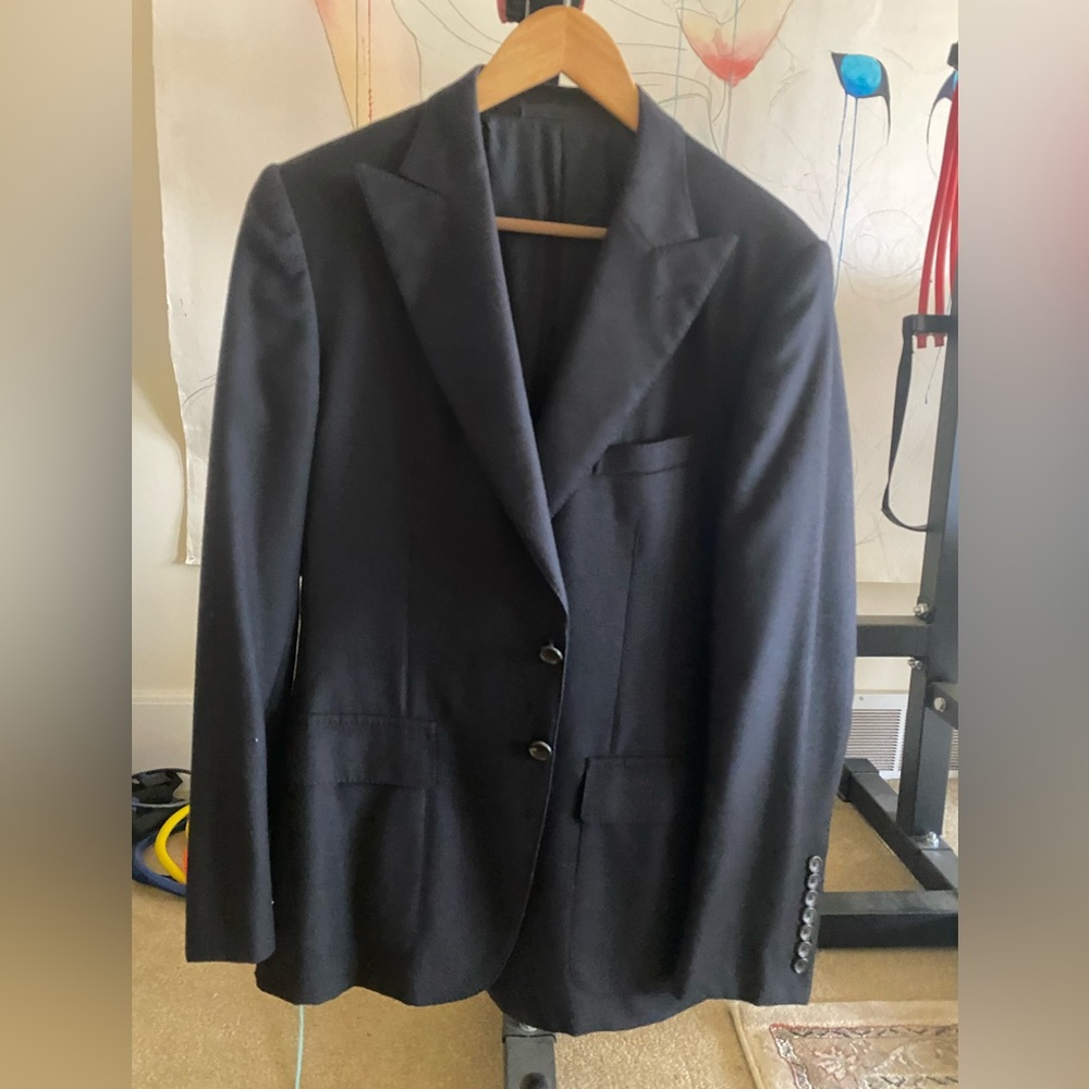 Black GUCCI blazer. Like new! 48R